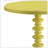 Acton Yellow Finish Accent Table