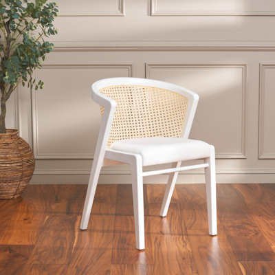 Beltre Upholstered Solid Back Arm Chair