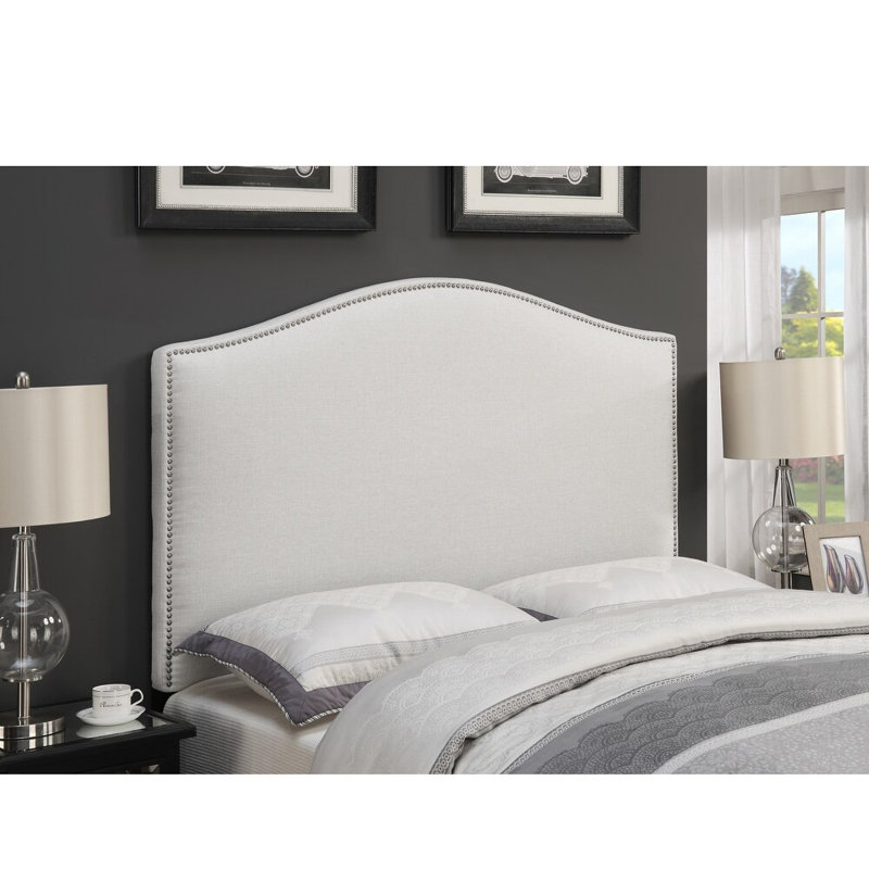 Upholstered Headboard, Black, Small Double (4')