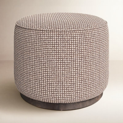 Acker 22" Wide Round Standard Ottoman
