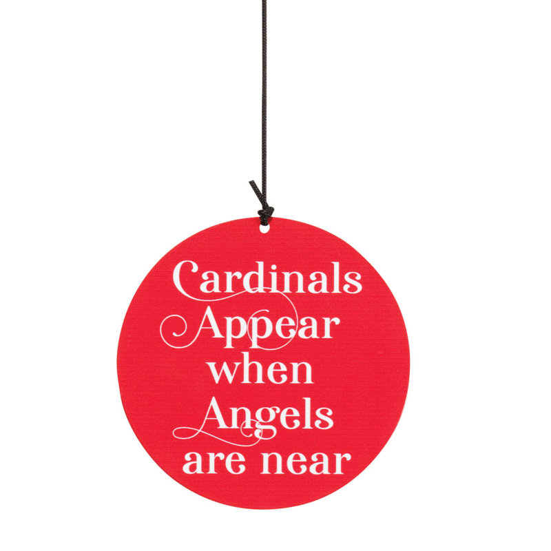 Cardinals Apparear When Wind Carillon