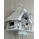  German Quartz Cuckoo Clock with White Cottage Design