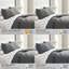 Southshore Fine Linens Vilano Oversized Quilt Set, Double-Brushed Microfiber Lightweight Quilted Bedding and 2 Pillow Shams, Full/Queen Slate Grey-1368851787-1368851805
