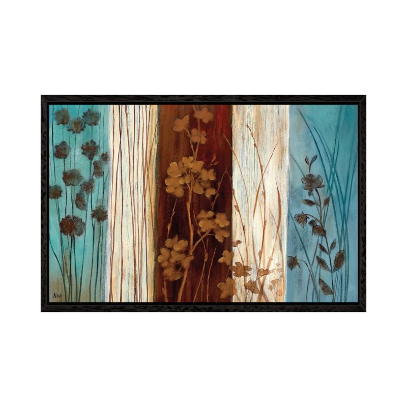 Summer Silhouette by Nan - Painting on Canvas, Black Framed, 101.6 cm H x 66.04 cm W