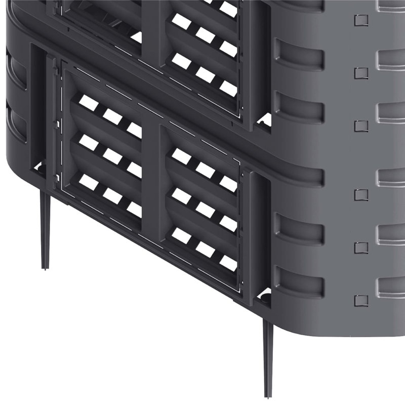 Sako Plastic Stationary Composter with Latching Lid