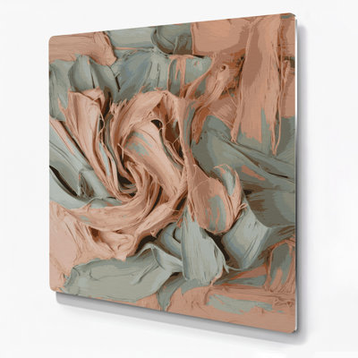 Neo Expressionism 87 Gray Metal Wall Art