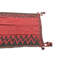 Tapis carré carré rouge