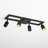 23.4'' 4 -Light Fixed Track Track Kit with Adjustable Head-71246059