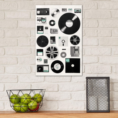 Data by Florent Bodart - Wrapped Canvas Print