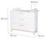 Clara Convertible 2 -Piece Nursery Furniture Set