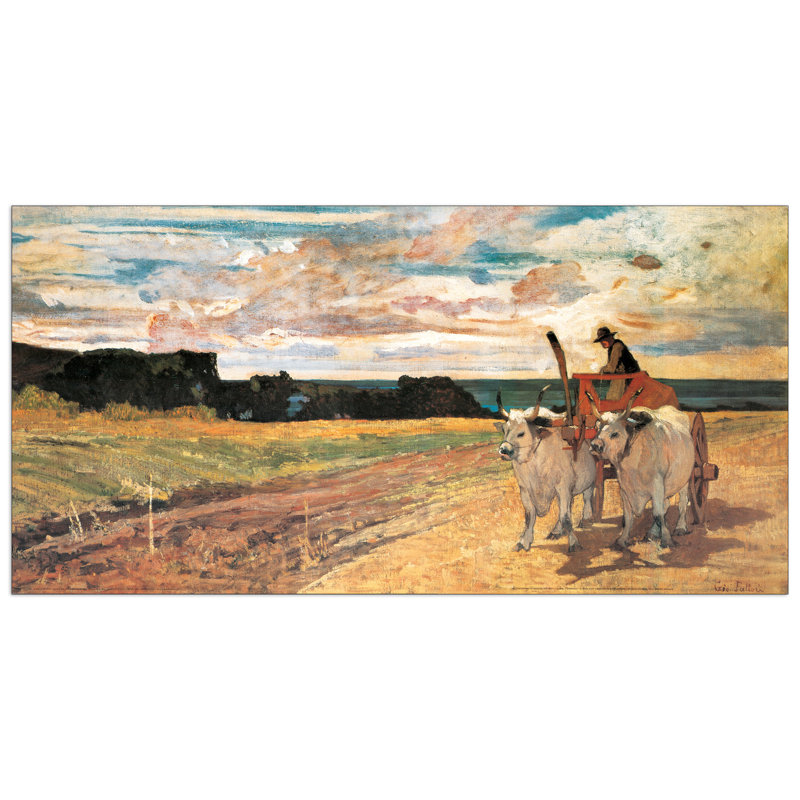 Fattori - No Frame Print on Wood