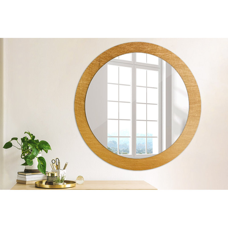 Huldar Glass Flat Wall Mirror