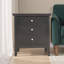 Ensemble de 2 tables de chevet 3 tiroirs gris-670406032