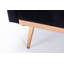 Canapé d'appoint en velours noir Coolmore-2019753056
