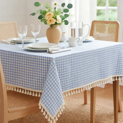 Nappe carrée en mélange de coton
