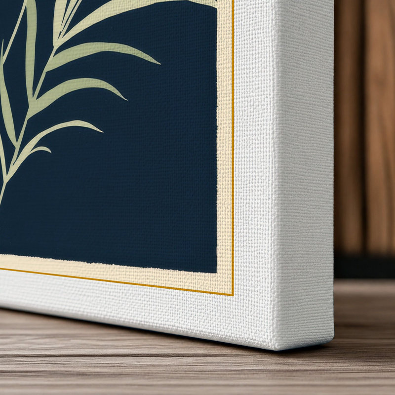 Classical Carnation Study Botanical - Wrapped Canvas, 18x12 - 45.7 x 30.5 cm, White Border