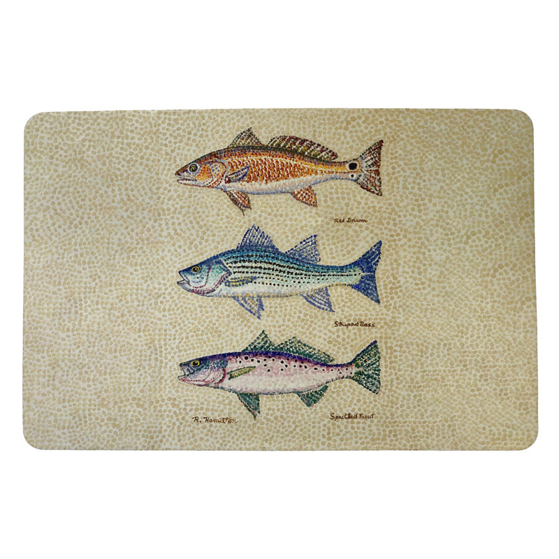 Zalma Non-Slip Doormat, 18" W x 26" L