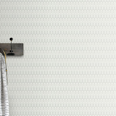 Geometrix 10m x 52.8cm Satin Wallpaper Roll