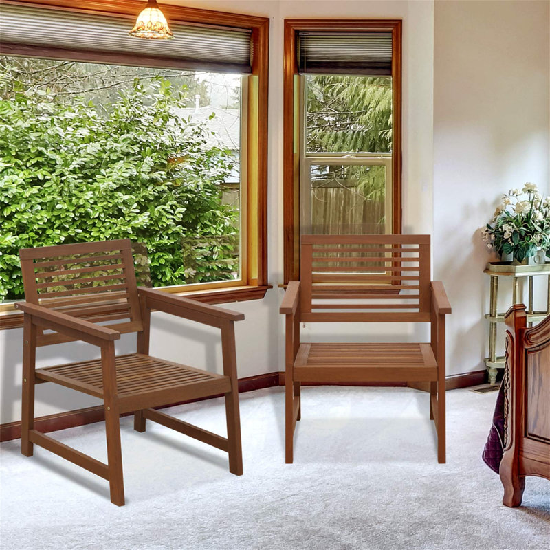 Jacquaile Patio Dining Armchair with Cushion