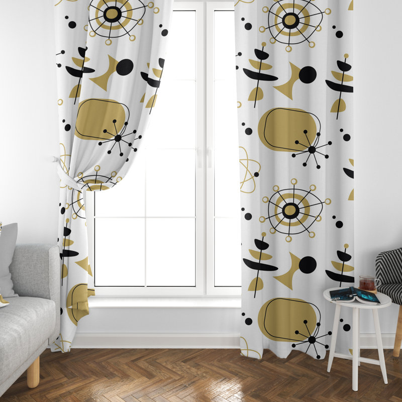 Paire de rideaux obscurcissant en polyester Ferndown, L 20 po x H 52 po