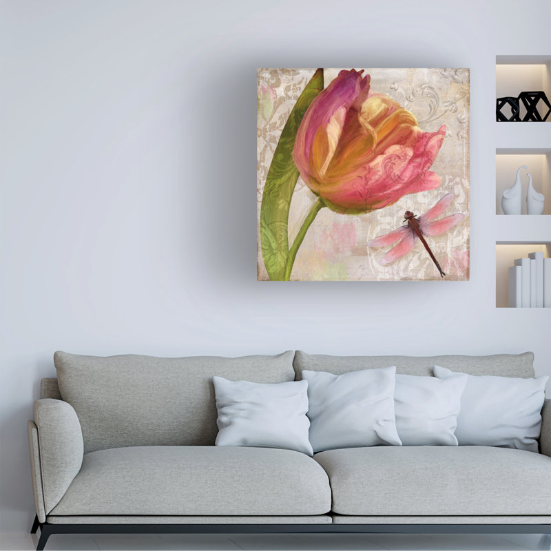 Art sur toile Sasha Tulip Tempest II_ALI73286, H 24 po x l 24 po
