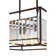 Waldschmidt 4 - Light Black Square/Rectangle Pendant