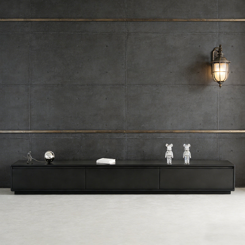Meuble télé haut de gamme italien, 9.84" H x 55.11" W x 11.81" D