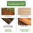 Wood Deck Titles 12'' L x 12'' W Solid Wood Interlocking Deck Tile in Brown