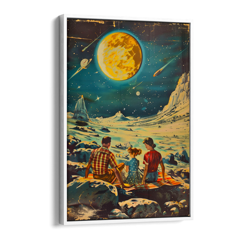 1 Piece Wrapped Canvas Wall Art, 60.96cm H x 91.44cm W