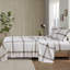 Ensemble de draps écossais brun clair-122817941-122817947