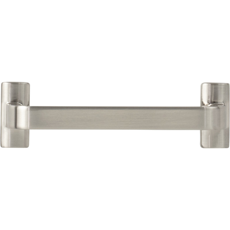 Harrison Bar Pull, Brushed Satin Nickel, 3 3/4" Center to Center