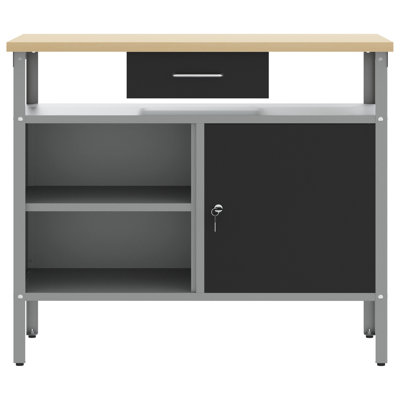 100cm W Steel Top Workbench