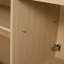Armoire de salle de bain autoportante 60 po - Contreplaqué de chêne moderne avec armoires de rangement à fermeture en douceur