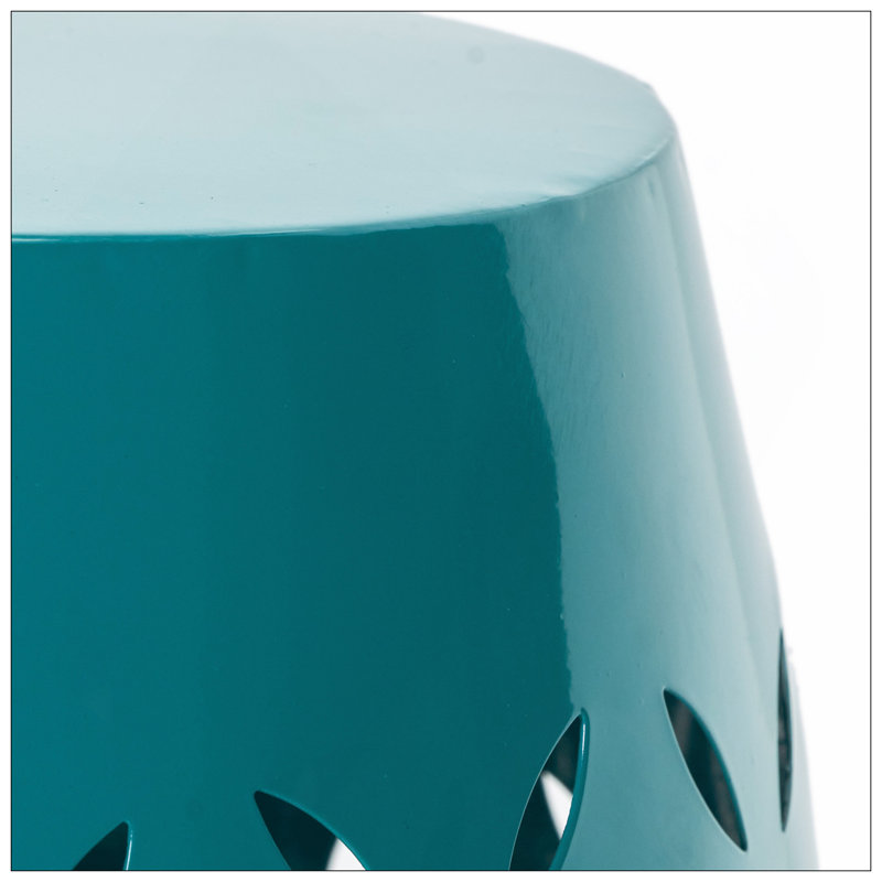 TABLE LATÉRALE LILAS 12 po - Teal, Sarcelle