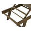 Kenneth 196cm Long Reclining Acacia Single Chaise