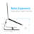 6'' H x 10'' W Laptop Cart-47491050