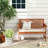 Evalyne Solid Wood Outdoor Bench