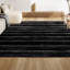 Tapis noir / crème Komon-1112875794