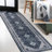 Dalyan Geometric Medallions Machine-Washable Navy/Light Gray Rug-2042638655
