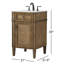 Ensemble de meuble-lavabo simple 21 po Rivers-73359959