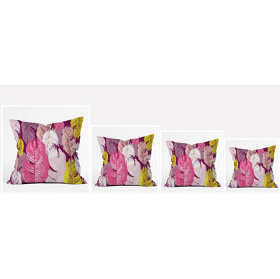 Coussin décoratif en polyester Funky Feathers