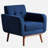 Donka Solid Wood Upholstered Armchairs-1868897965