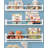 Nursery Solid Wood Floating Shelves Pine Wooden Bookshelf for Wall 23inch (Set of 3)-175990551