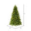 Sapin de Noël vert réaliste-1063489925-1063489931