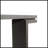 66 Inch Extra Wide Real Wood Veneered Console Table, Minimalist Design For Entryway, Hallway, Living Room, And Home Office In Black-1913946654