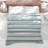 Blue White Stripes Comforter-128741882