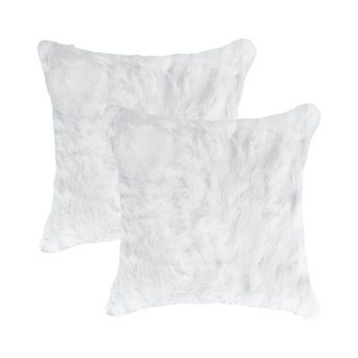 Coussin décoratif en microsuède Jociel