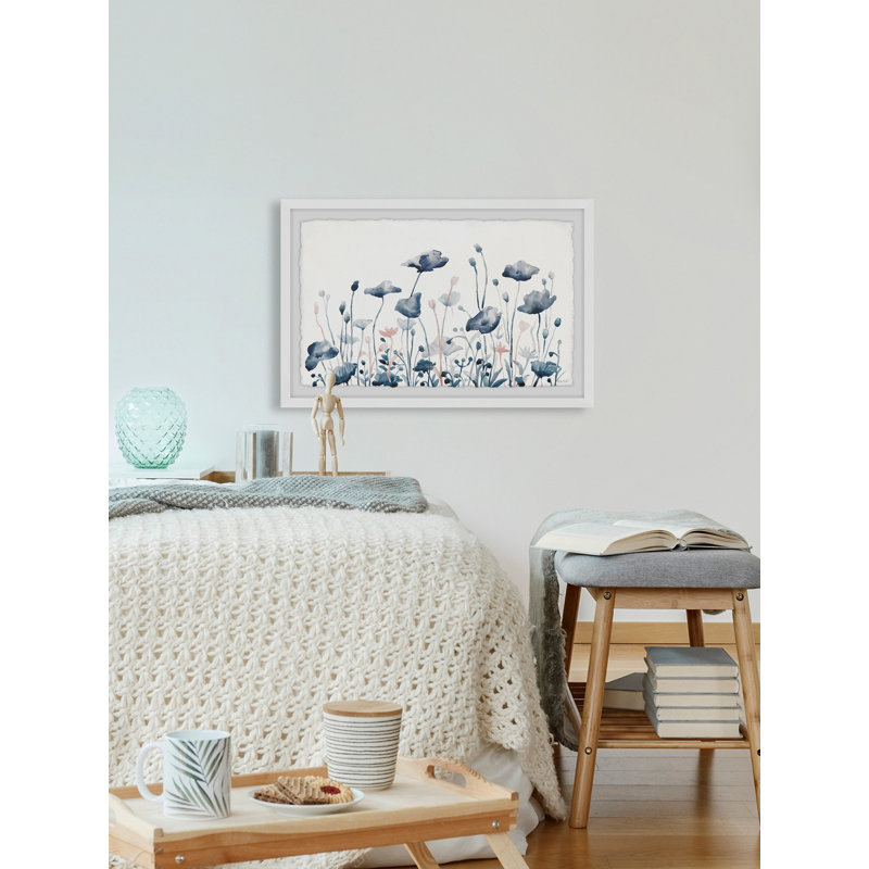 Gray Shades - Single Picture Frame Painting, 61cm H x 91cm W x 3.81cm D