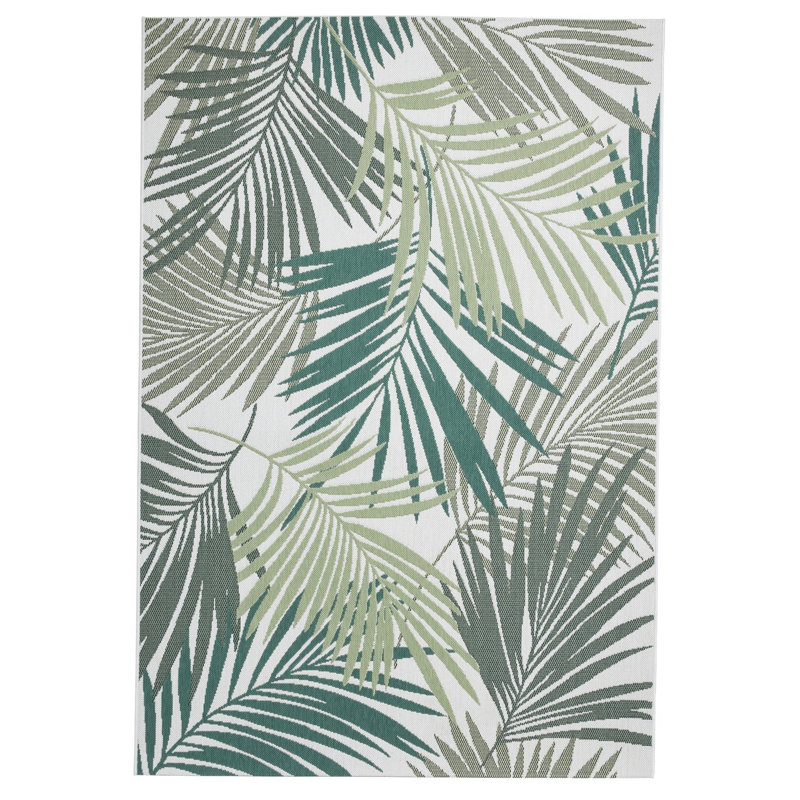Fowlerville area rug Machine Woven Rectangle Green, Rectangle 120 x 170cm