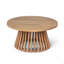 Table basse de patio en bois d'acacia
